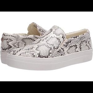 Steve Madden Safary snake skin slip-on sneakers - Sz 7.5